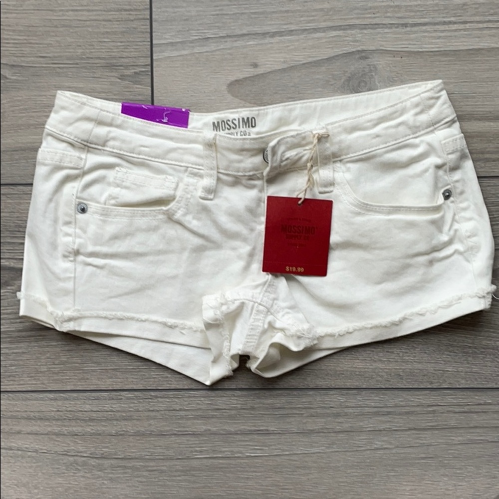 BNWT Target Mossimo white shorts size 03